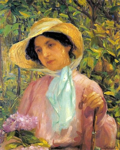 Retrato de Georgina de Albuquerque de Lucilio de Albuquerque